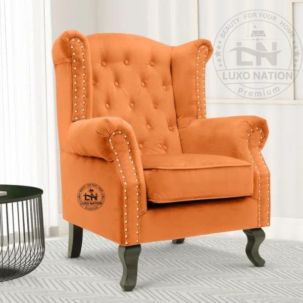 Luxury chair High Back Tufted Boss Chair โ Executive Office Comfort